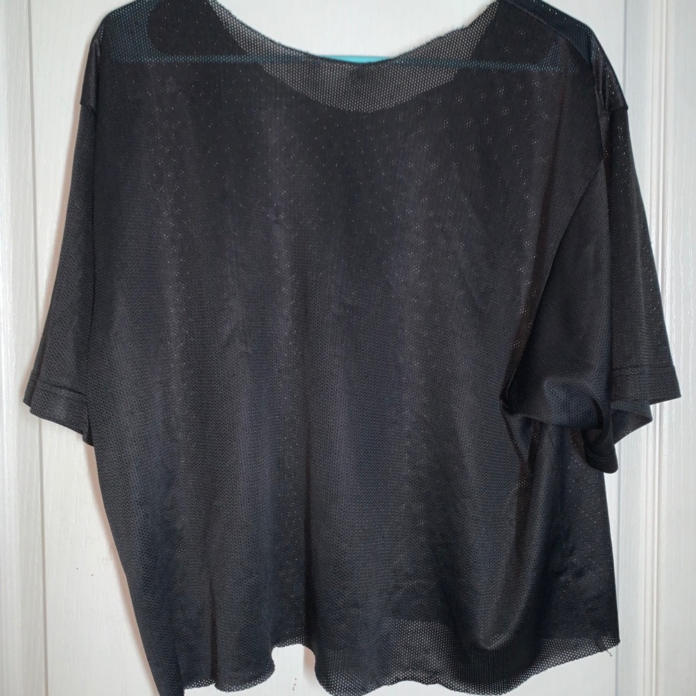 Black Mesh Nike Top